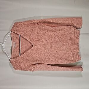 Philosophy Republic Peach Sweater Sz M